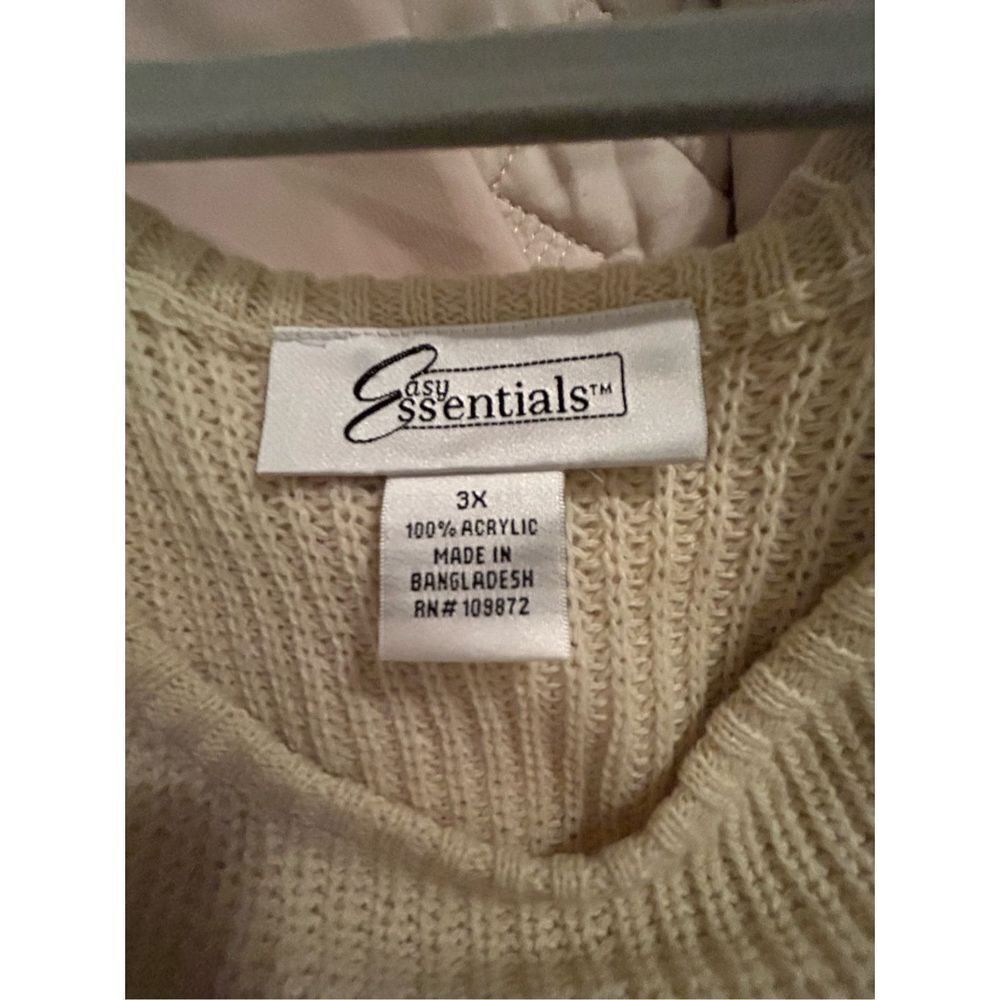 NEW Easy Essentials Sweater Tank 3X - Picture 3 of 3